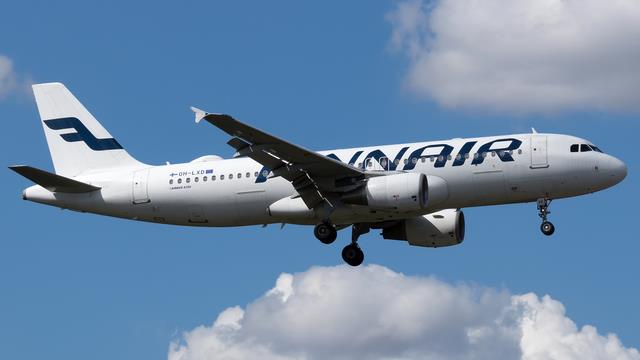 OH-LXD:Airbus A320-200:Finnair